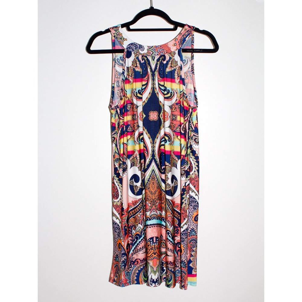 Auditions Maximalist Print Mini Dress